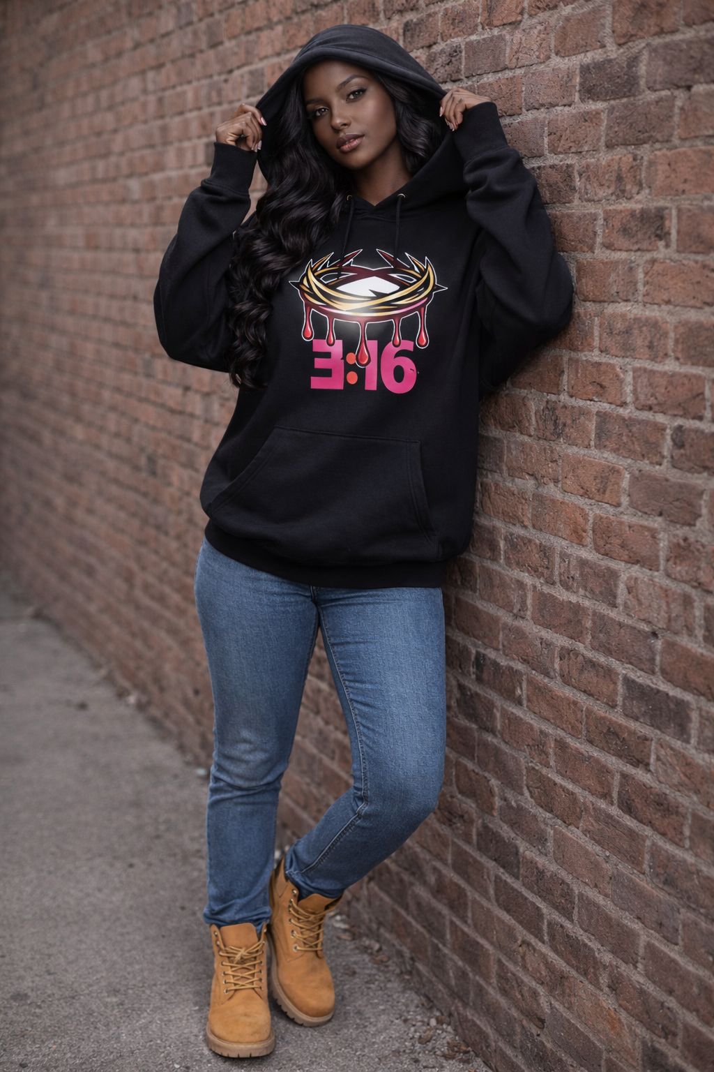 Ladies Hooded Sweatshirt