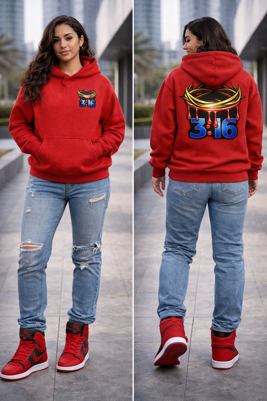 Women's "Blue Logo" Hoodie